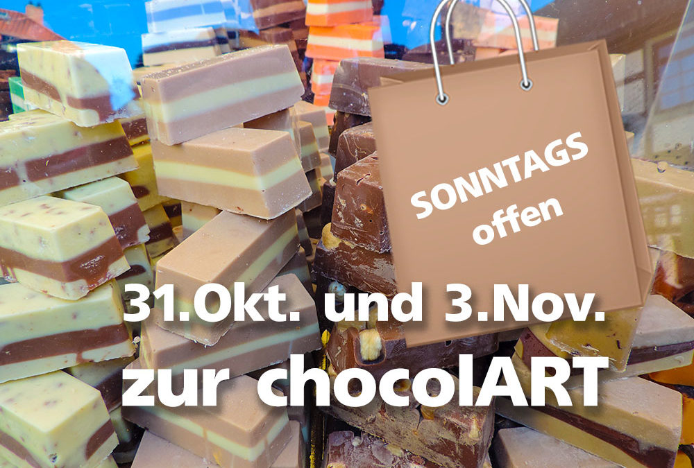 Geschäfte öffnen zur chocolART