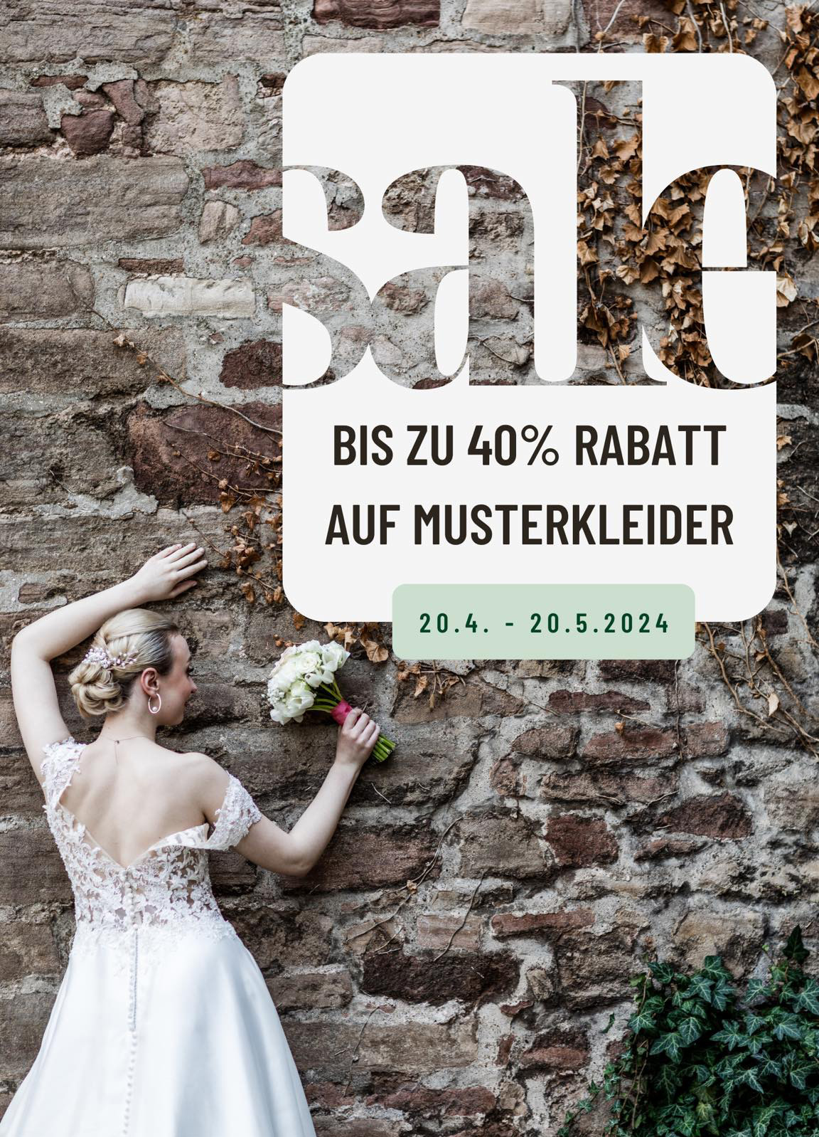 Hochzeitsboutique Harz Rabattaktion